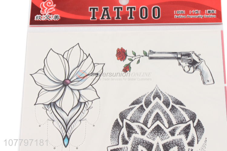 Promotional body temporary tattoo sticker with low price