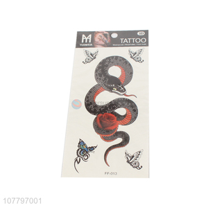 Eco-Friendly decorative body animal temporary tattoo stickers