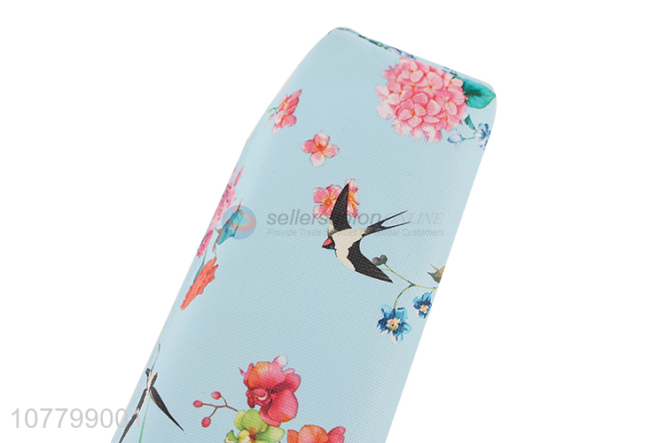 Creative Printing Leather Pencil Case Pencil Pouch Pen Bag