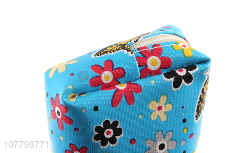 Fashion Flower Pattern Pencil Bag Cheap Pencil Cases