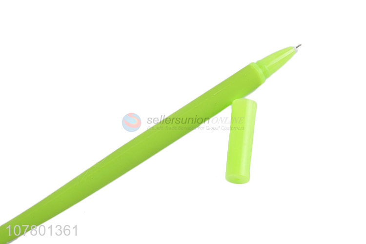 Creative blue flower gel pen small fresh student office signature pen