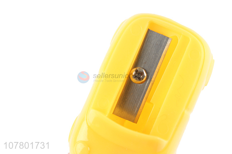 Hot Sale Car Shape Plastic Pencil Sharpener