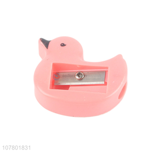 Lovely Duck Shape Pencil Sharpener For Students