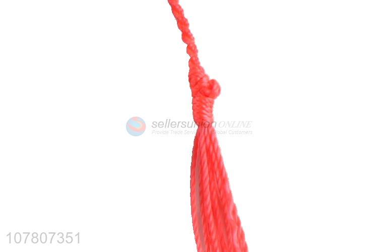 Wholesale orange tassel handmade ladies anklet