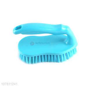 Wholesale multi-purpose plastic cleaning brush scrub brush with handle