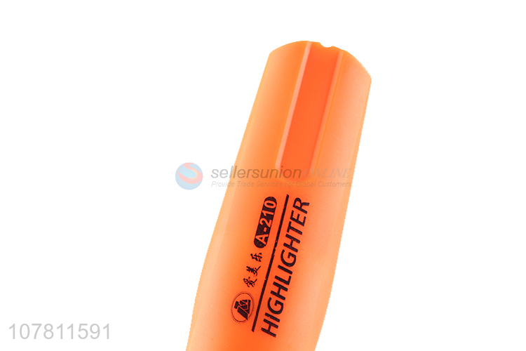 Good Quality Plastic Highlighter Pen Fluorescent Pen