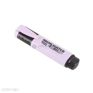 Good Sale Purple Highlighter Pen For School And Office