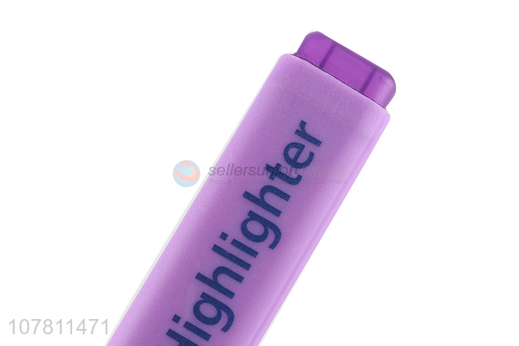 New Arrival Office Stationery Plastic Highlighter Pen For Sale