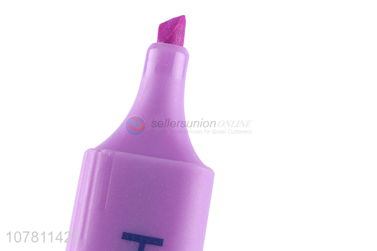 Good Price Purple Highlighter Fashion Office Stationery