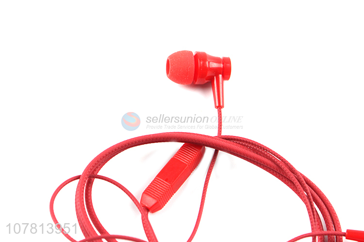 Wholesale universal earphone mobile phone in-ear earphone