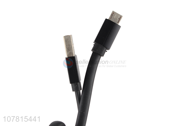 Wholesale black multifunction Android fast charging cable