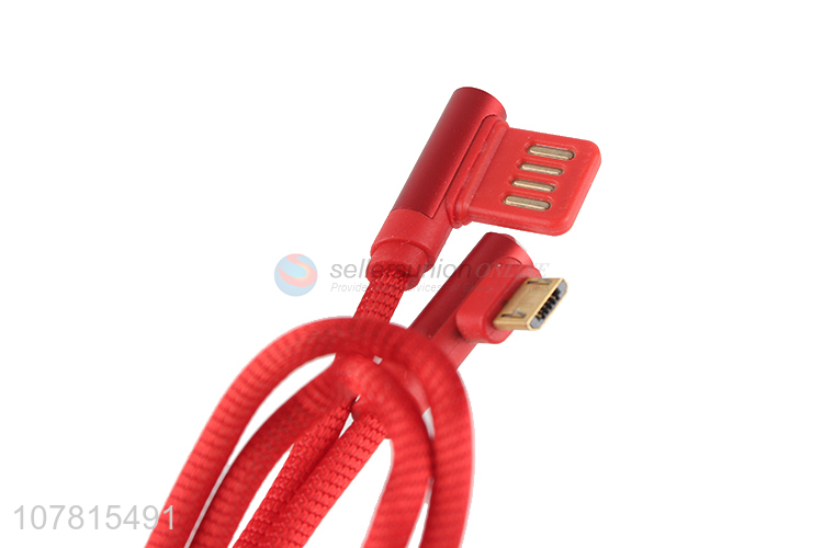 Factory direct sale red Android universal USB data cable