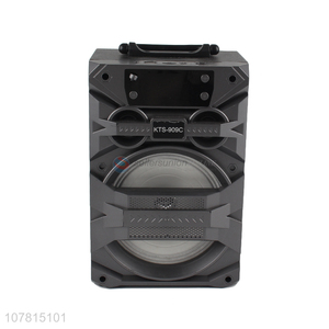 New arrival black portable outdoor wireless speaker