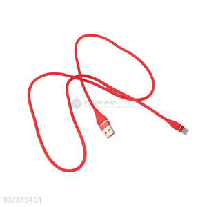 Good quality red multifunctional fast charge charging cable