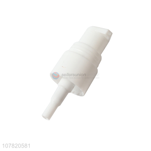 White plastic lotion pump with top quality