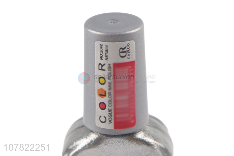 Latest product shiny 8ml nail polish for nail art