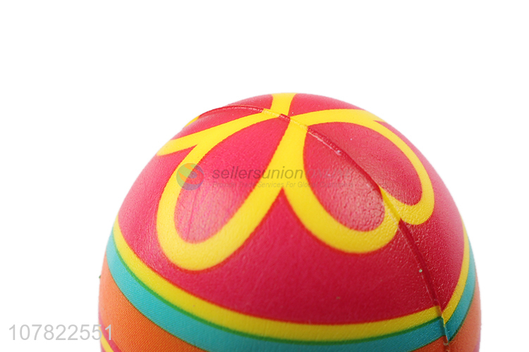 China factory colourful Pusqueeze ball toys for stress reducing