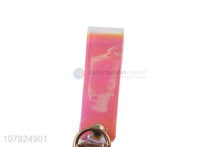 Wholesale cheap price quicksand keychain for decoration