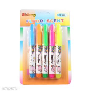 Creative color graffiti hand account pen learning key line marking pen