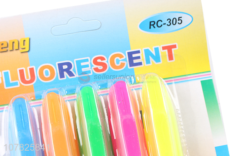 High quality fruit fragrance highlighter student graffiti pen set