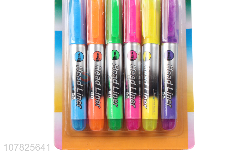 Hot sale color highlighter pen set for children