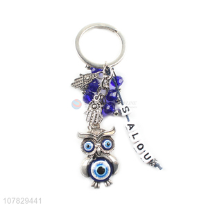 High quality metal key chain pendant crystal pendant