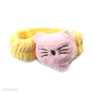 New design good quality animal hair band for makeup