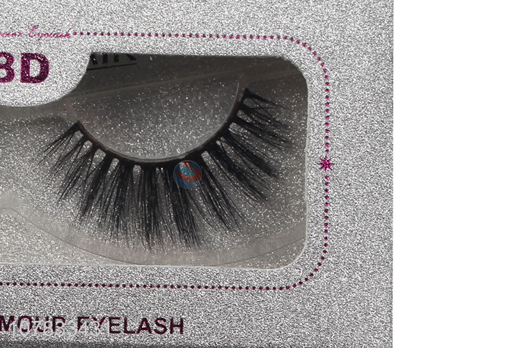 Hot products 8D glitter eyelashes false mink eyelashes silk lashes