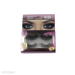 Factory price 6D soft glitter mink eyelashes fashion eyelashes