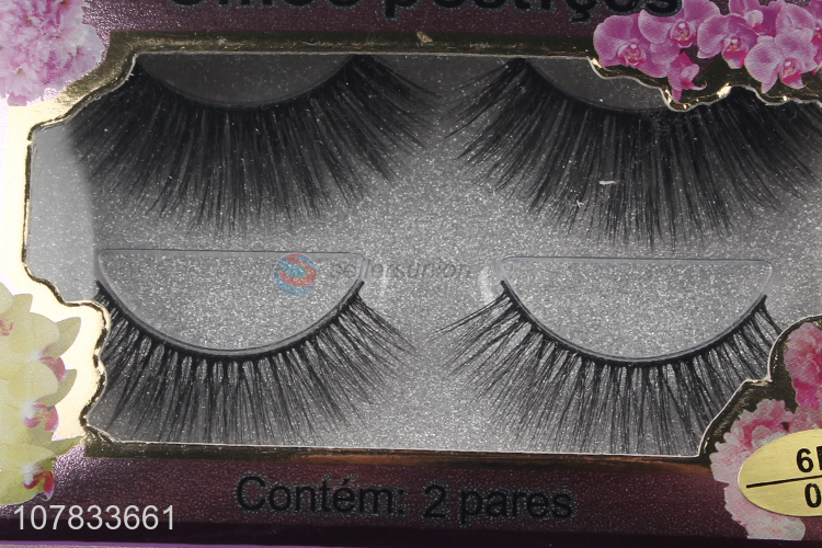 Factory price 6D soft glitter mink eyelashes fashion eyelashes