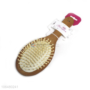 Hot sale khaki wooden airbag comb massage comb