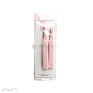 Latest 2 Pieces Eyebrow Razor Eyebrow Trimmer Set