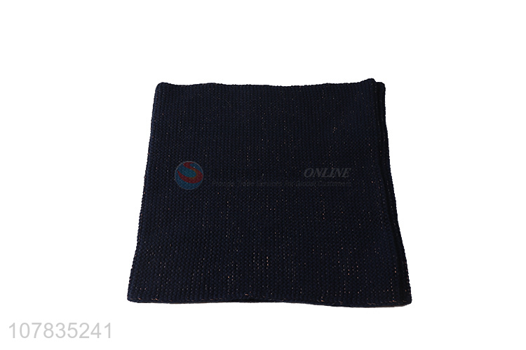 Yiwu wholesale women winter neck warmer gold thread knitted neck warmer