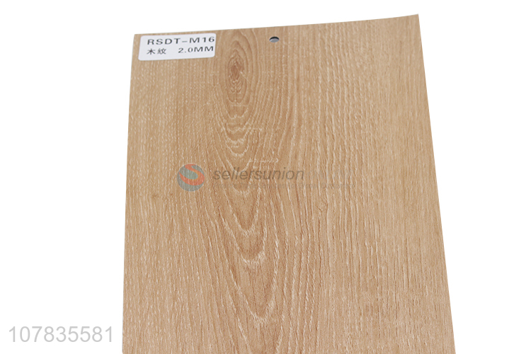 Fashion Wood Color Floor Tile Plastic Flooring