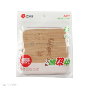 Yiwu wholesale wooden heat insulation pad home dining mat