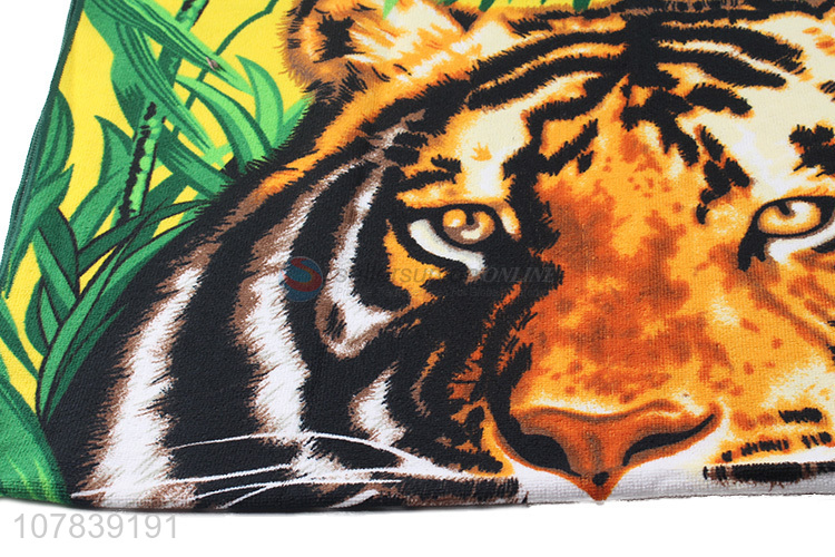 Custom Tiger Pattern Comfortable Bath Towel Beach Towel