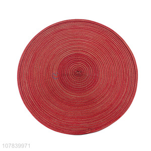 Fashion products round home décor table dining placemats