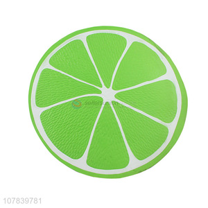 Low price round fruit pattern dining placemats for table