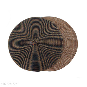 Good quality modern style round table mat placemats