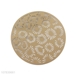 China products round gold kitchen placemats for table