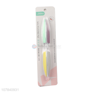 Good wholesale price plastic polishing file nail tool file