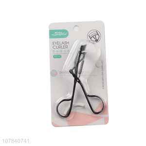 Factory direct black stainless steel styling eyelash curler