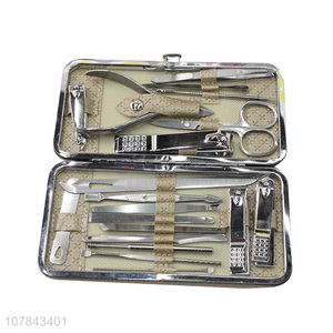 China wholesale professional nail tools carbon steel nail clipper set