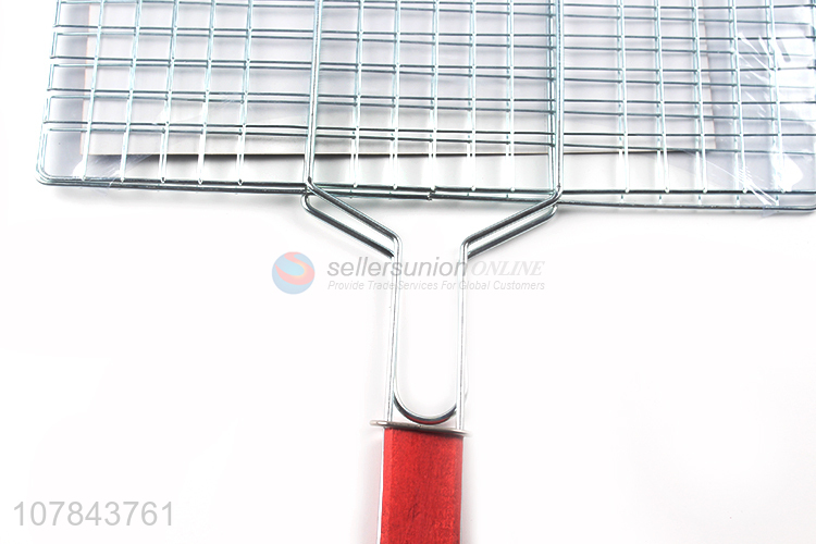 High quality professional bbq tool wire mesh grill basket