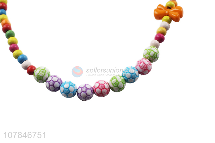 Best Selling Colorful Beaded Necklace With Bracelet