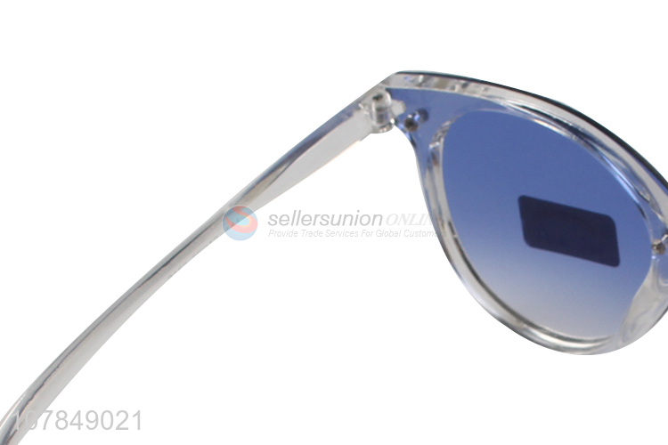 Best Sale Blue Sunglass With Soft Glasses Legs