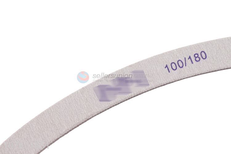 New arrival nail tools 100/180 eva sponge sandpaper nail file