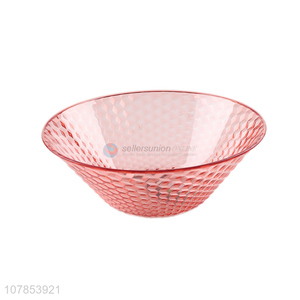 Good quality pink transparent fruit plate plastic fruit box