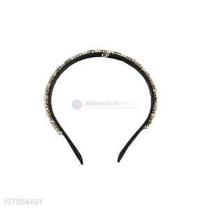 Custom Luxury Women Hair Hoop Fashion Headband