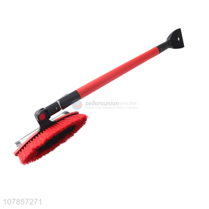 High quality multi-use telescopic car window snow brush with ice scraper